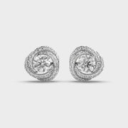 Orb From The Galaxy Diamond Earstuds