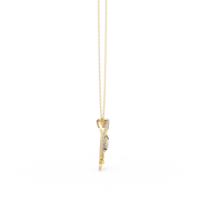 Graceful Heart Drop Pendant