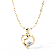 Held Close Heart Pendant