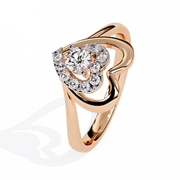 Haloed Heart Centre Ring