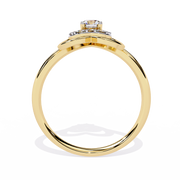 Haloed Heart Centre Ring