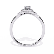 Haloed Heart Centre Ring