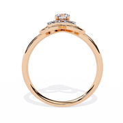 Haloed Heart Centre Ring