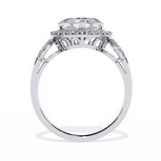 Vintage Crown Solitaire Ring