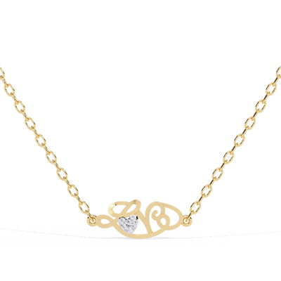 Love Script Pendant