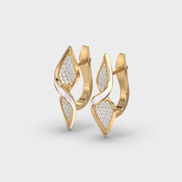 Beckoning Glam Diamond Encrusted Earstuds