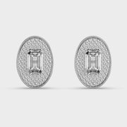 Circularis Diamond Encrusted Earstuds