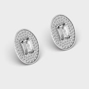 Circularis Diamond Encrusted Earstuds