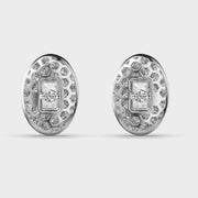 Circularis Diamond Encrusted Earstuds