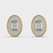 Circularis Diamond Encrusted Earstuds