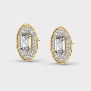 Circularis Diamond Encrusted Earstuds