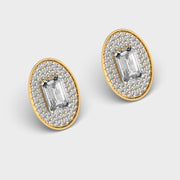 Circularis Diamond Encrusted Earstuds