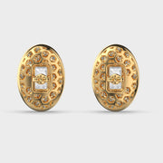 Circularis Diamond Encrusted Earstuds
