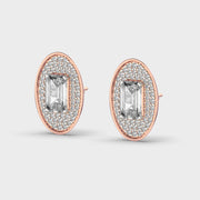 Circularis Diamond Encrusted Earstuds