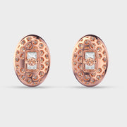 Circularis Diamond Encrusted Earstuds