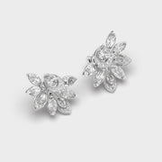 Fairytale Love Diamond Cluster Earstuds