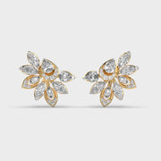 Fairytale Love Diamond Cluster Earstuds