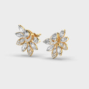 Fairytale Love Diamond Cluster Earstuds