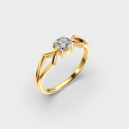 Dazzling Solitaire Diamond Ring