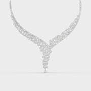 Queen’s Grace Glistening Diamond Necklace