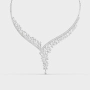 Queen’s Grace Glistening Diamond Necklace