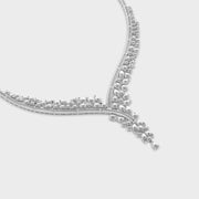 Queen’s Grace Glistening Diamond Necklace