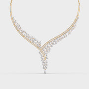 Queen’s Grace Glistening Diamond Necklace