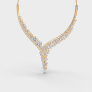 Queen’s Grace Glistening Diamond Necklace