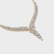 Queen’s Grace Glistening Diamond Necklace