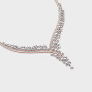Queen’s Grace Glistening Diamond Necklace