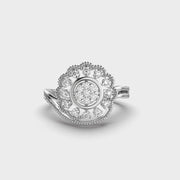 Floral Bloom Diamond Ring