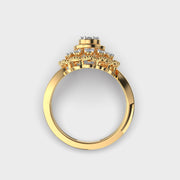 Floral Bloom Diamond Ring