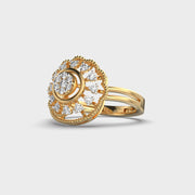 Floral Bloom Diamond Ring