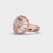 Floral Bloom Diamond Ring