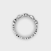 Heart Halo Diamond Ring