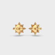 Star Ornamental Diamond Studs