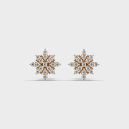 Star Ornamental Diamond Studs