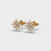 Star Ornamental Diamond Studs