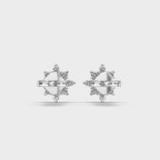 Star Ornamental Diamond Studs