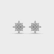 Star Ornamental Diamond Studs