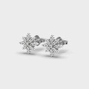 Star Ornamental Diamond Studs