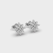 Star Ornamental Diamond Studs