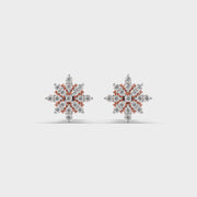 Star Ornamental Diamond Studs