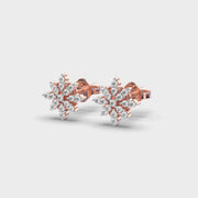 Star Ornamental Diamond Studs