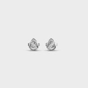 Dainty Drop Diamond Studs