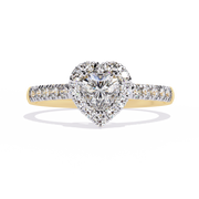 Elevated Halo Statement Ring