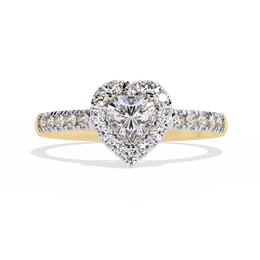 Elevated Halo Statement Ring