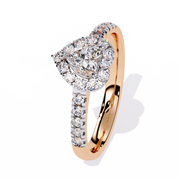 Elevated Halo Statement Ring
