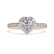 Elevated Halo Statement Ring