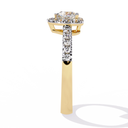 Elevated Halo Statement Ring